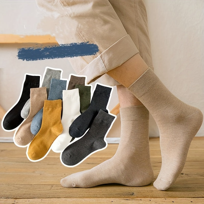 10 Kleurrijke Herensokken Set - Comfort & Stijl