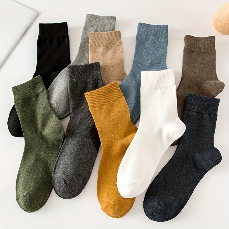 10 Kleurrijke Herensokken Set - Comfort & Stijl