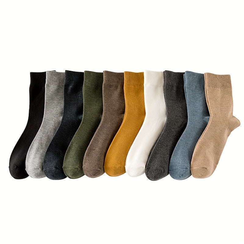 10 Kleurrijke Herensokken Set - Comfort & Stijl