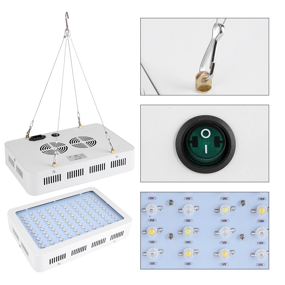 1000W LED Kweeklamp Volledig Spectrum IR UV