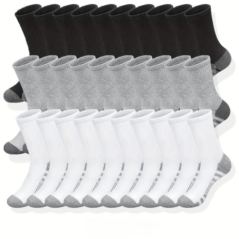 10x Comfortabele Herensokken voor Sport en Outdoor