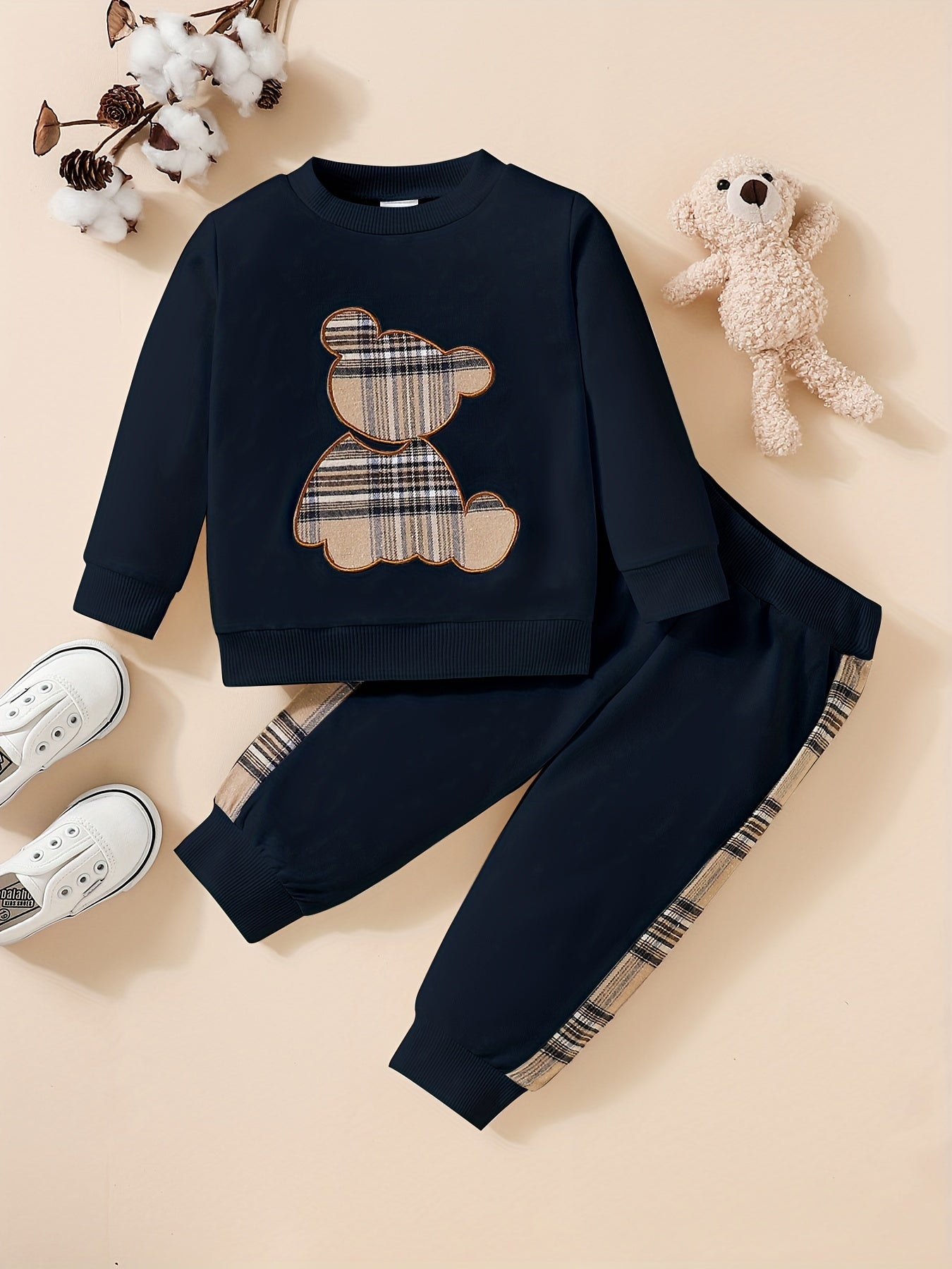 2-delige outfit - beer sweatshirt en broek