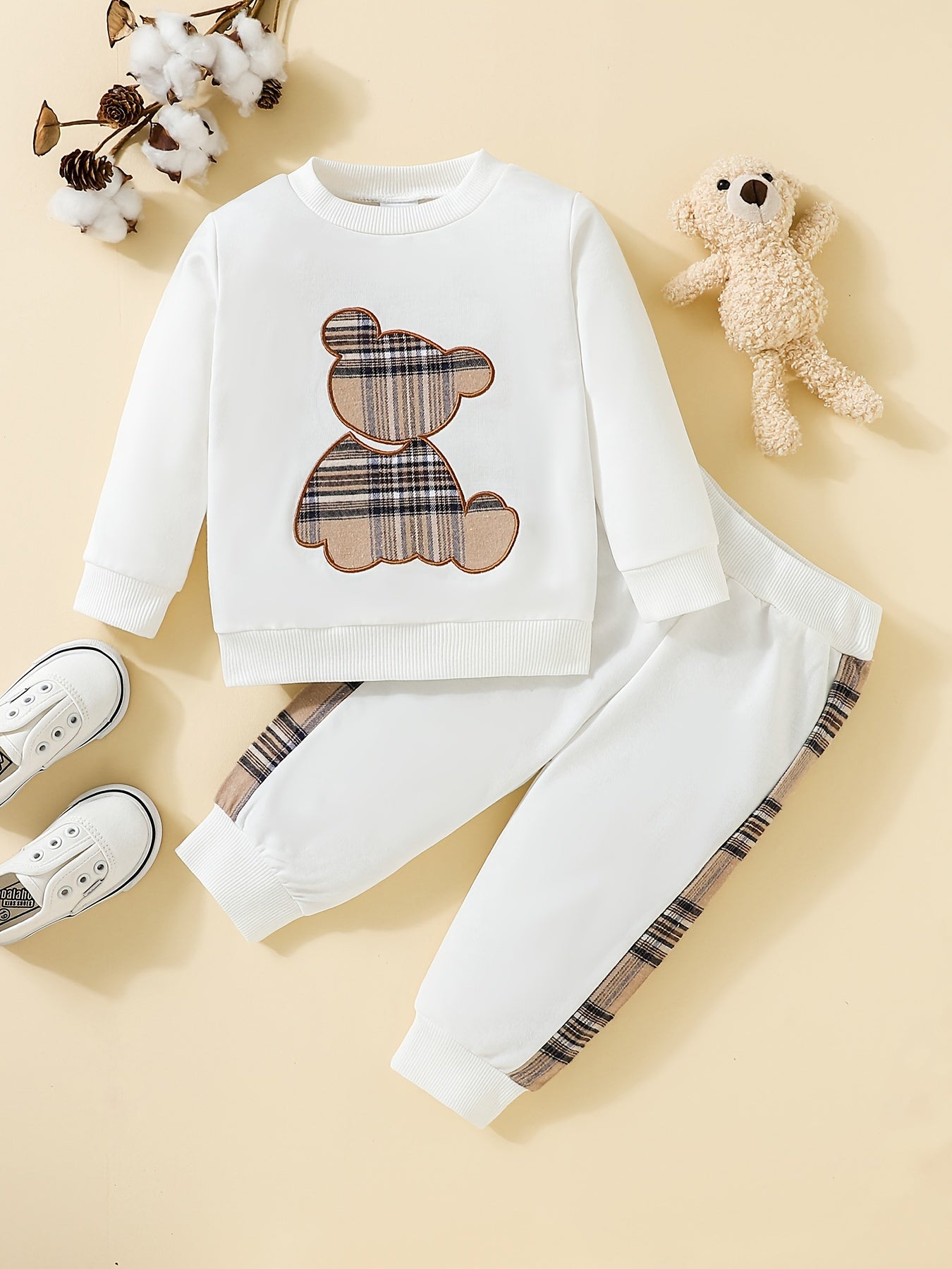 2-delige outfit - beer sweatshirt en broek