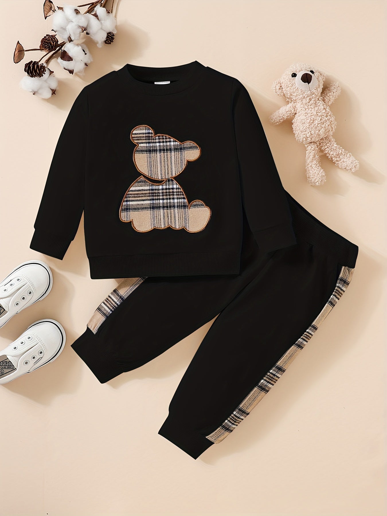 2-delige outfit - beer sweatshirt en broek