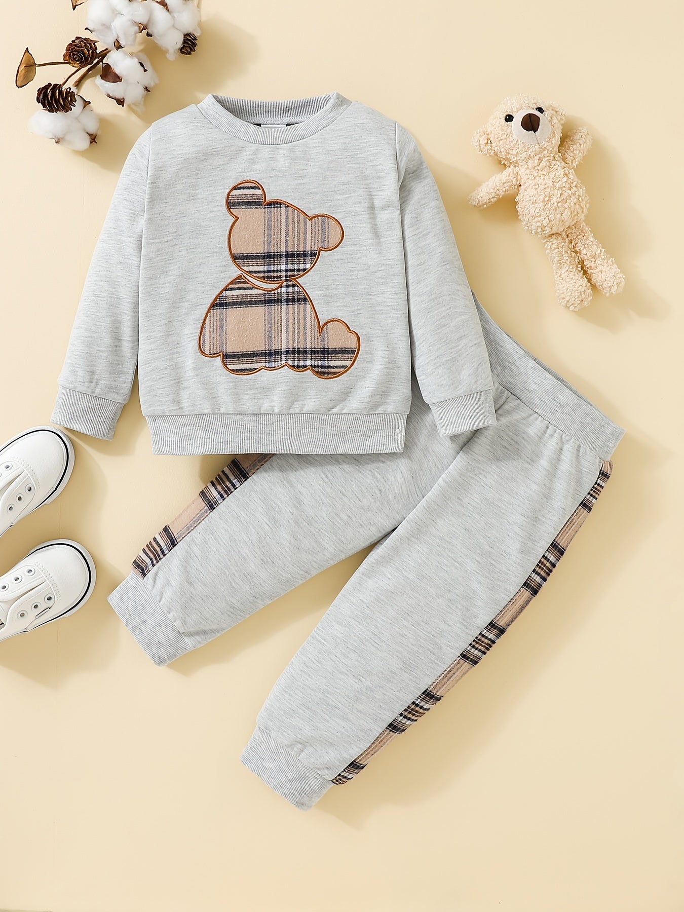 2-delige outfit - beer sweatshirt en broek