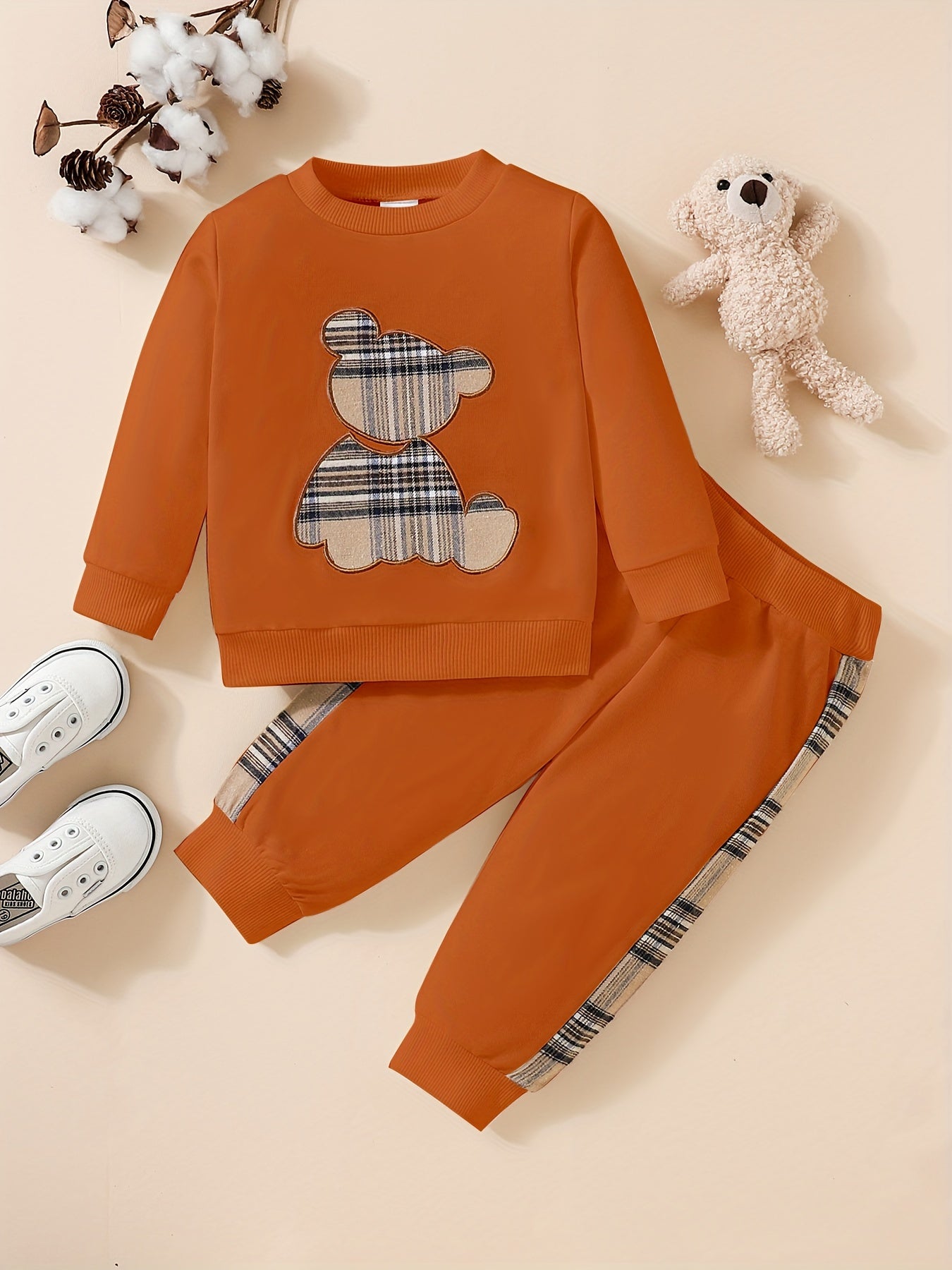 2-delige outfit - beer sweatshirt en broek
