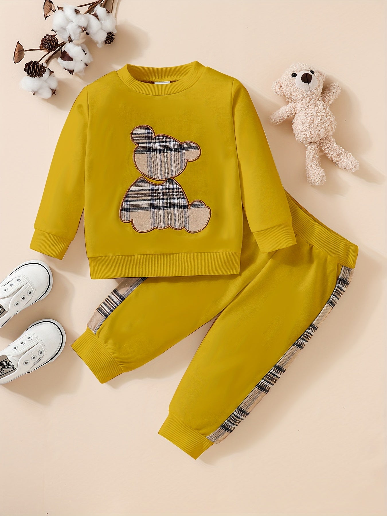 2-delige outfit - beer sweatshirt en broek