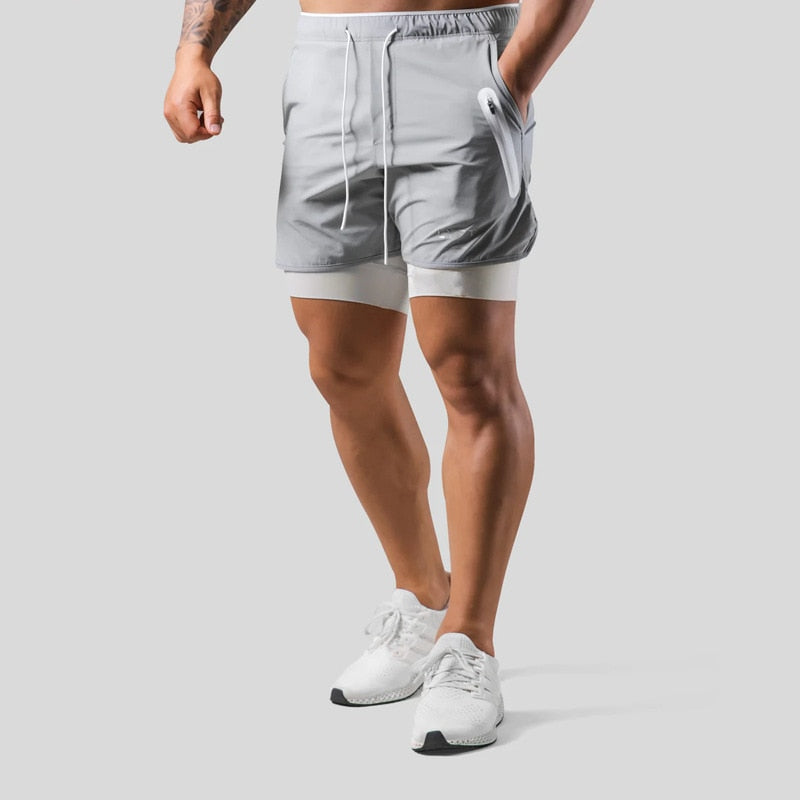 2-in-1 Sportbroek Heren Workout Essentials