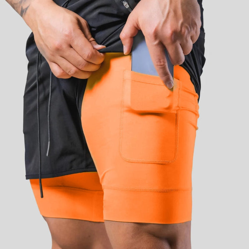 2-in-1 Sportbroek Heren Workout Essentials
