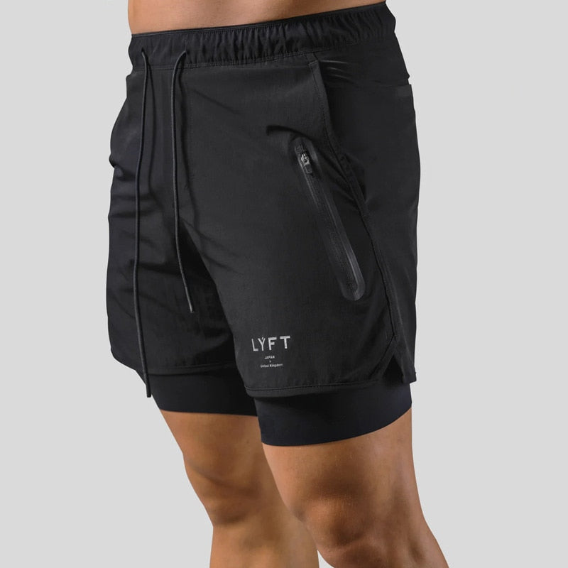 2-in-1 Sportbroek Heren Workout Essentials