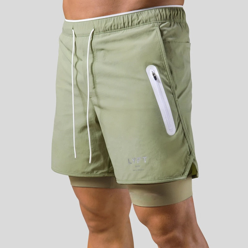 2-in-1 Sportbroek Heren Workout Essentials