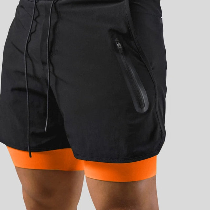 2-in-1 Sportbroek Heren Workout Essentials