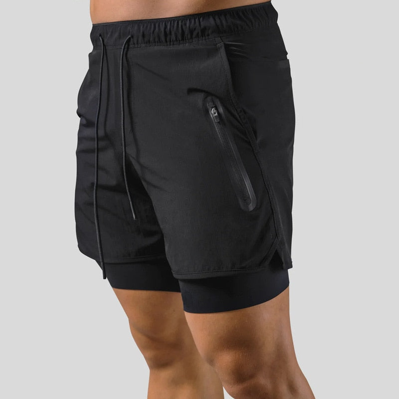 2-in-1 Sportbroek Heren Workout Essentials