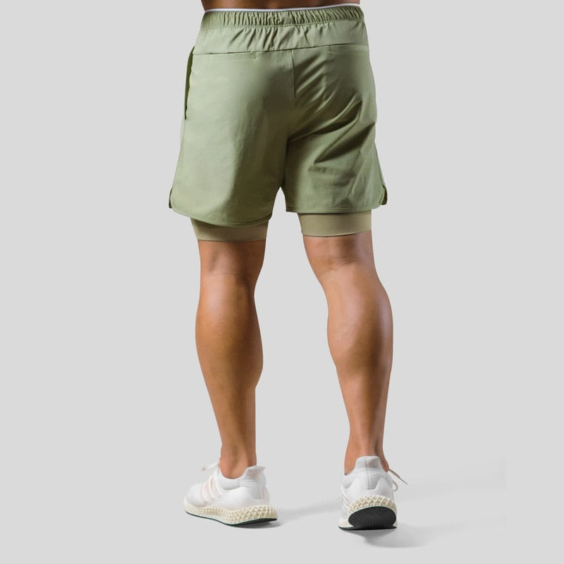 2-in-1 Sportbroek Heren Workout Essentials