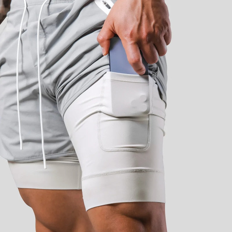2-in-1 Sportbroek Heren Workout Essentials