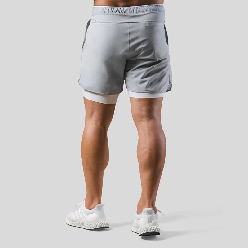 2-in-1 Sportbroek Heren Workout Essentials