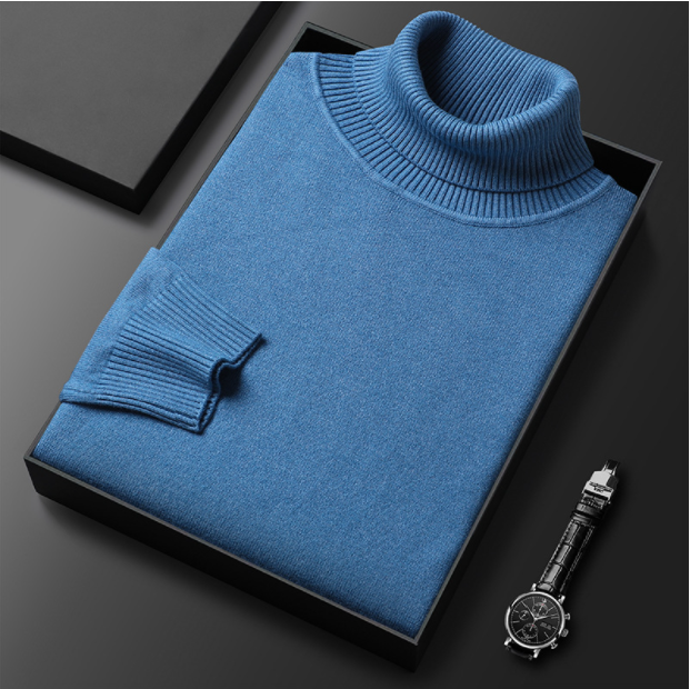 Brylon Luxe Heren Coltrui Comfortabel Warm