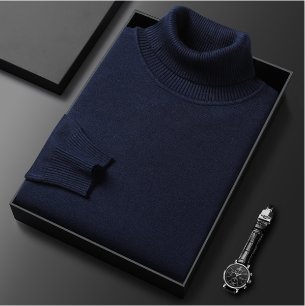 Brylon Luxe Heren Coltrui Comfortabel Warm