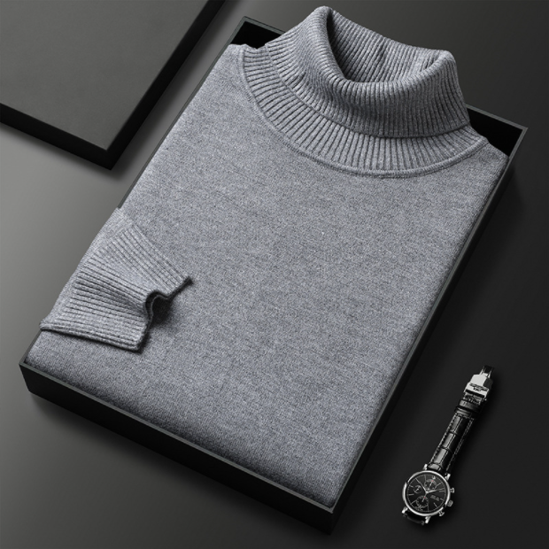 Brylon Luxe Heren Coltrui Comfortabel Warm