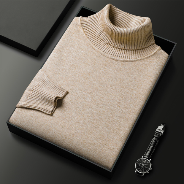 Brylon Luxe Heren Coltrui Comfortabel Warm