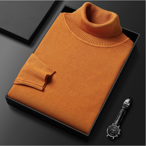 Brylon Luxe Heren Coltrui Comfortabel Warm