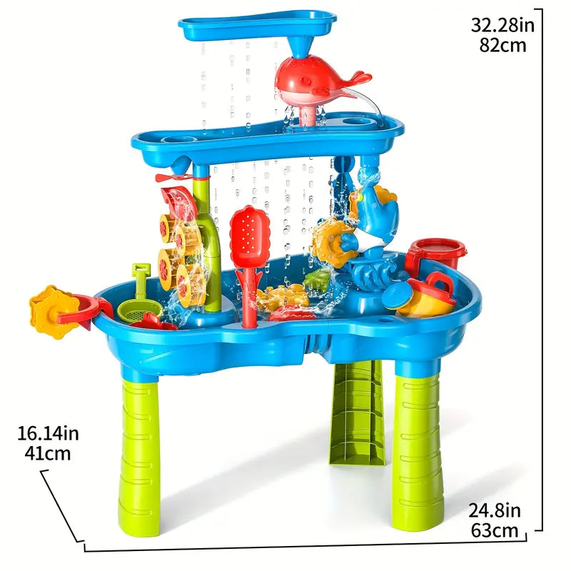3-laags Zand- en Water Speeltafel