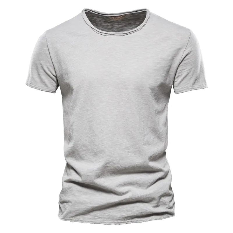 Ademend Katoenen Heren Zomer T-shirt