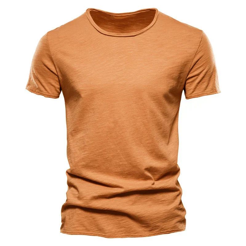 Ademend Katoenen Heren Zomer T-shirt