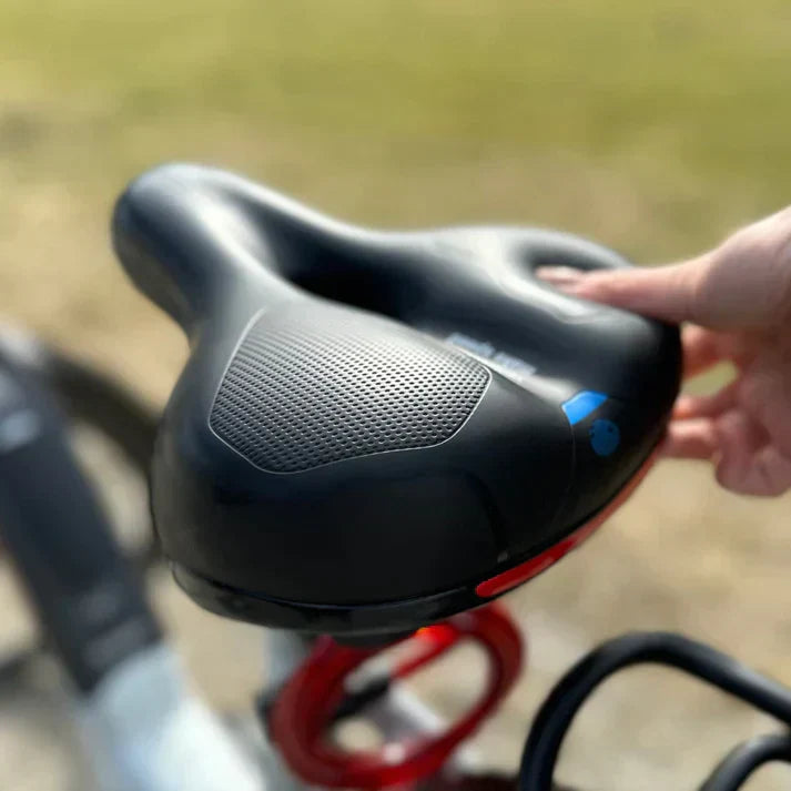 Ademend Schokdempend Fietszadel voor MTB & Race