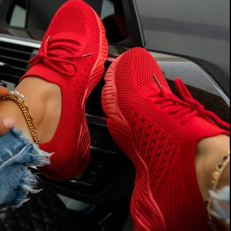 AirStride Dames Mesh Sneakers Lichtgewicht