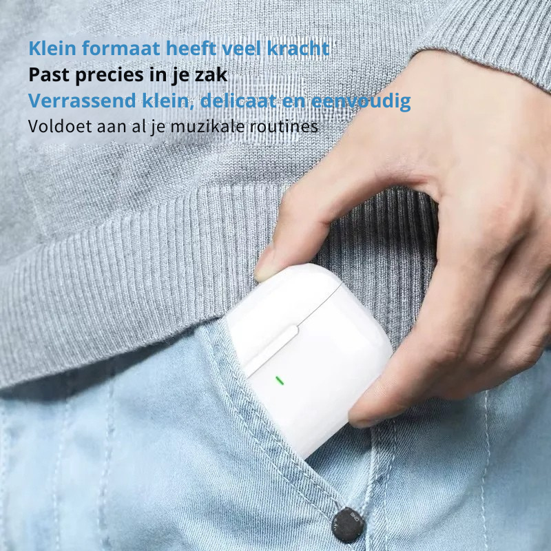 AirTide Sport Bluetooth Oordopjes met Noise Cancelling