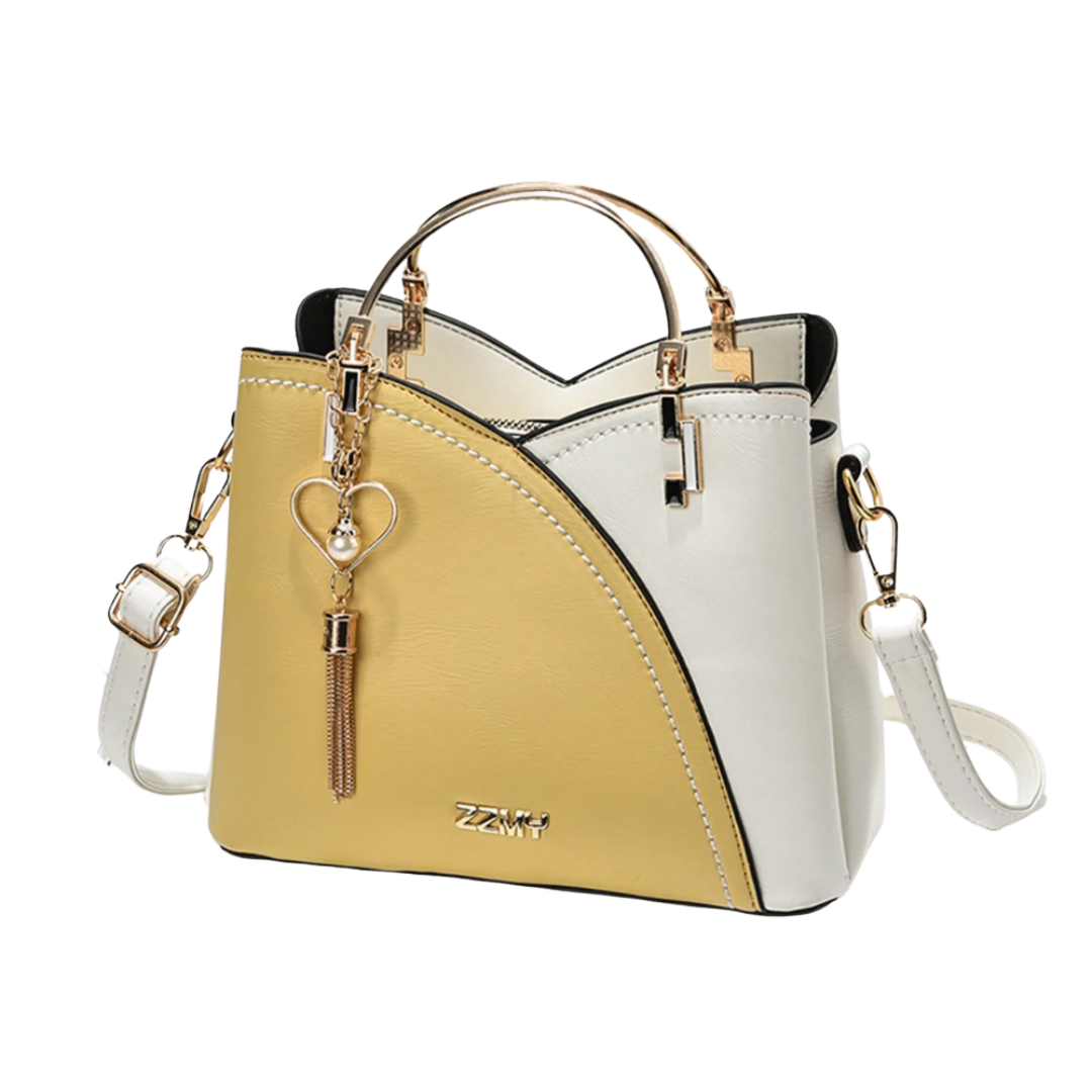 Alira – Luxe Patchwork Handtas voor Elke Dag