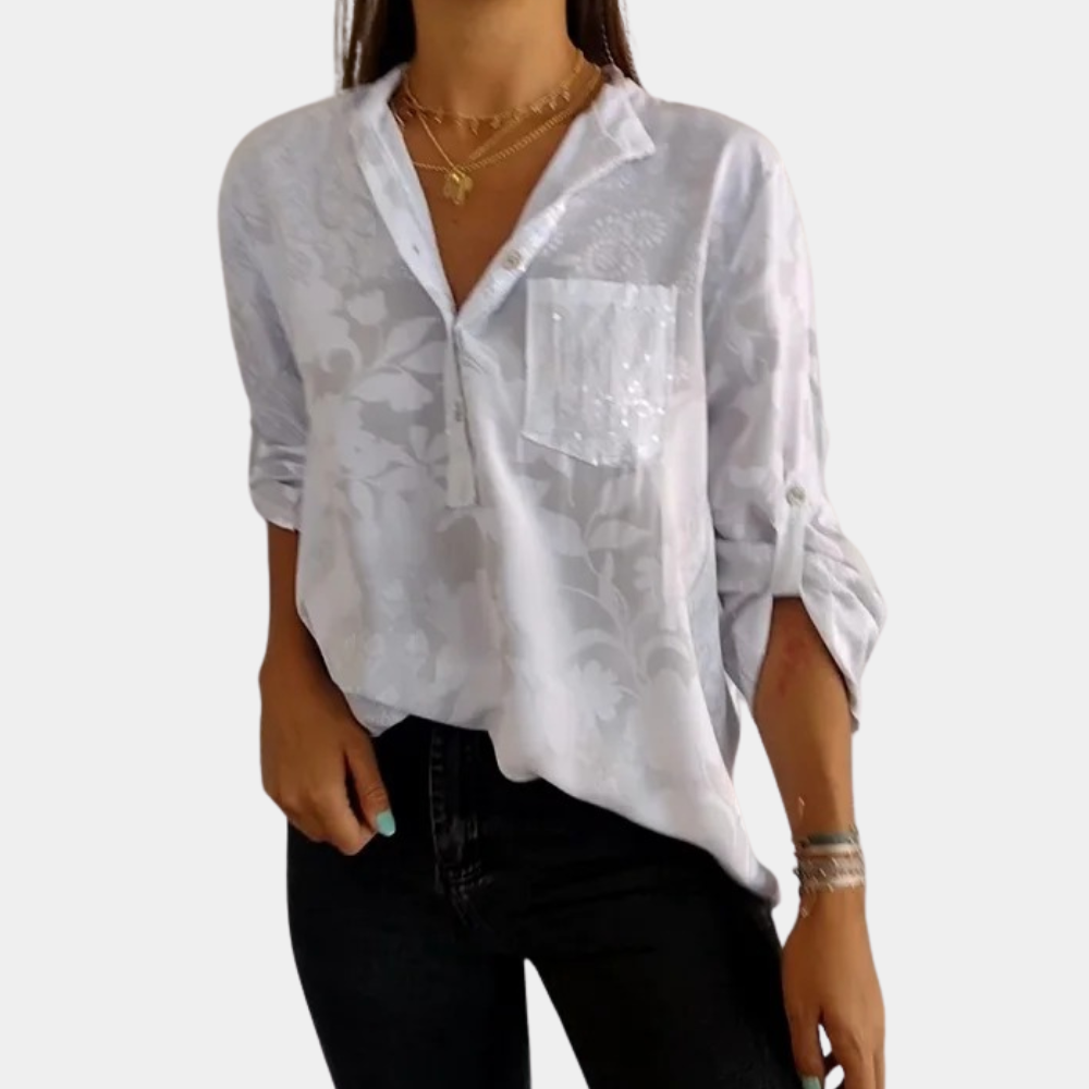 Ambra – Verstelbare Zomerblouse voor Dames