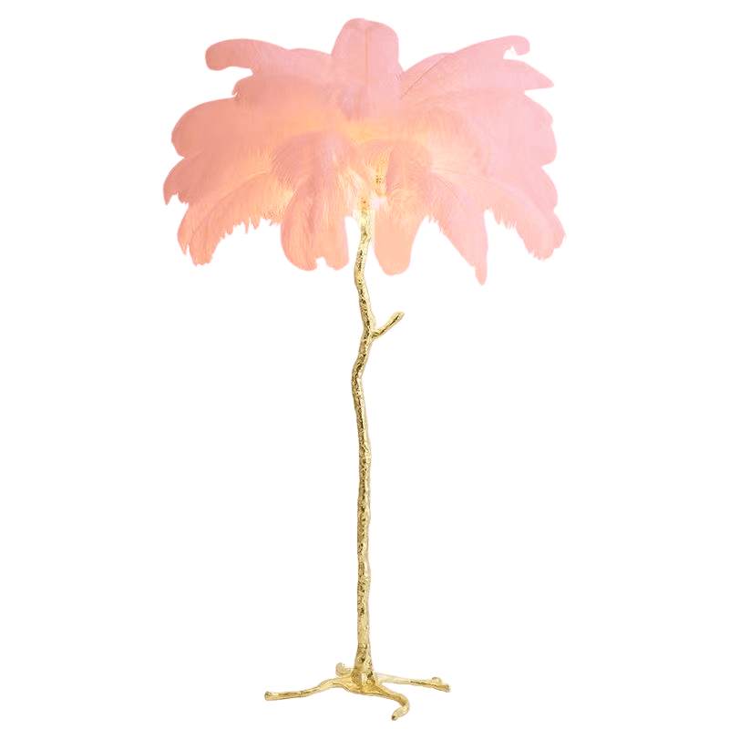 Anaëlle Luxe Pluizige Vloerlamp - LED Verlichting