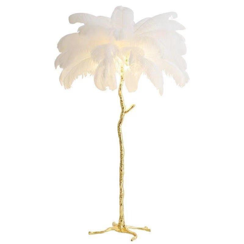 Anaëlle Luxe Pluizige Vloerlamp - LED Verlichting