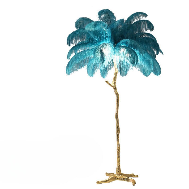 Anaëlle Luxe Pluizige Vloerlamp - LED Verlichting
