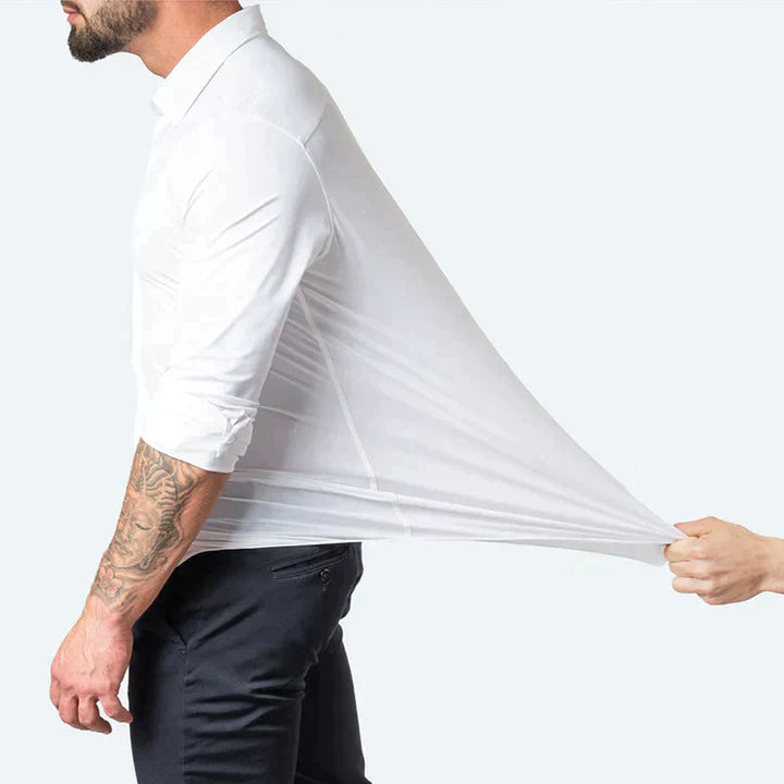 Anti-rimpel Lange Mouwen Overhemd Heren