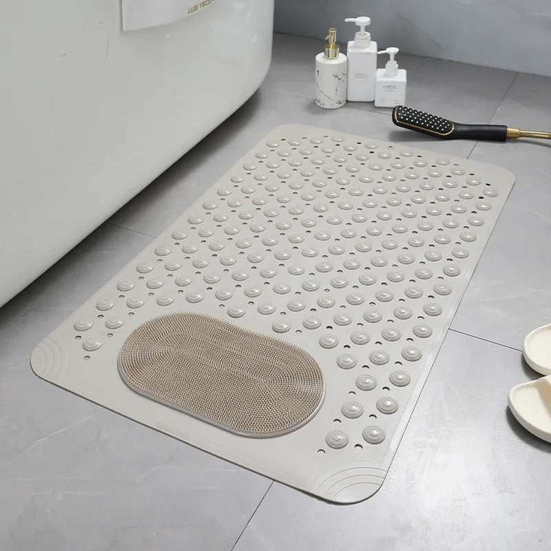 Antislip Douchemat met Voetscrubber en Drainage