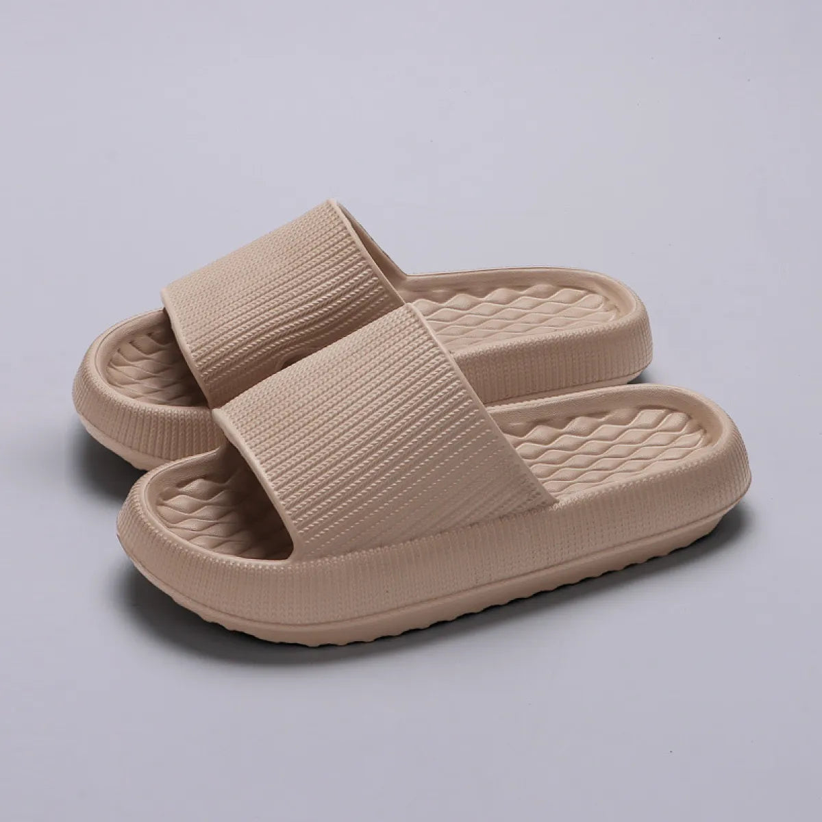 Antislip Zomerslippers met Stijlvol Ruitpatroon