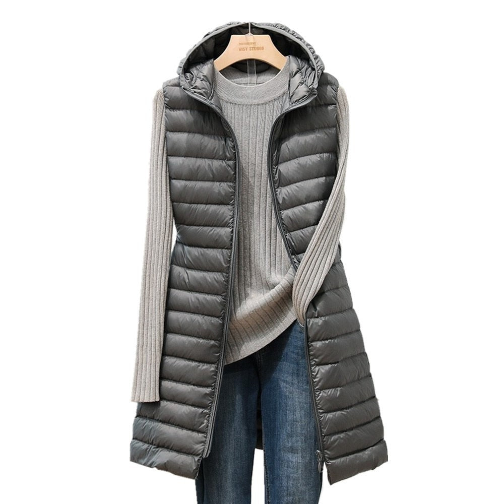 Aveline Damesvest Lichtgewicht met Capuchon