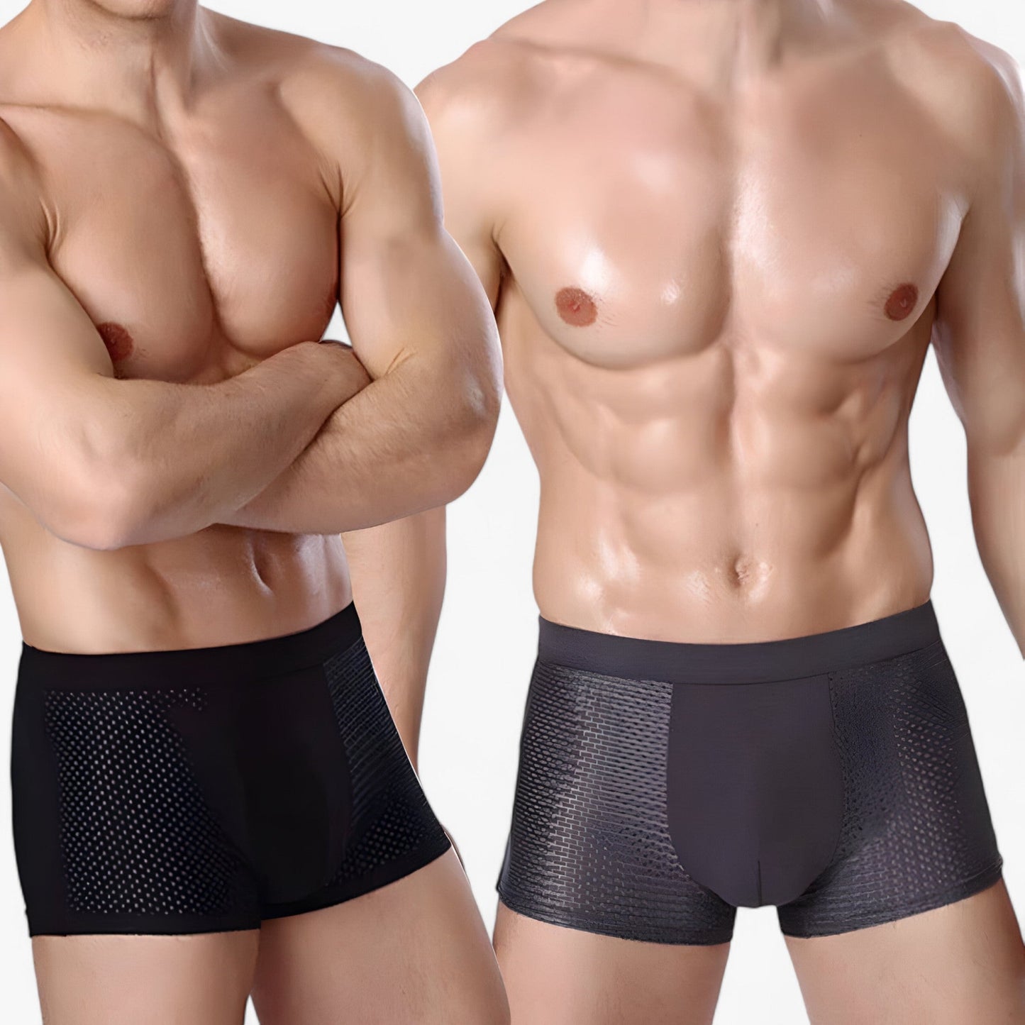 Bamboe Heren Boxers met Zijdezachte Ventilatie
