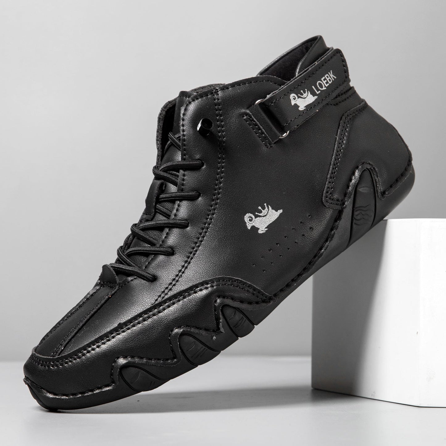 Barefoot Wandelschoenen Uniseks Leer Antislip