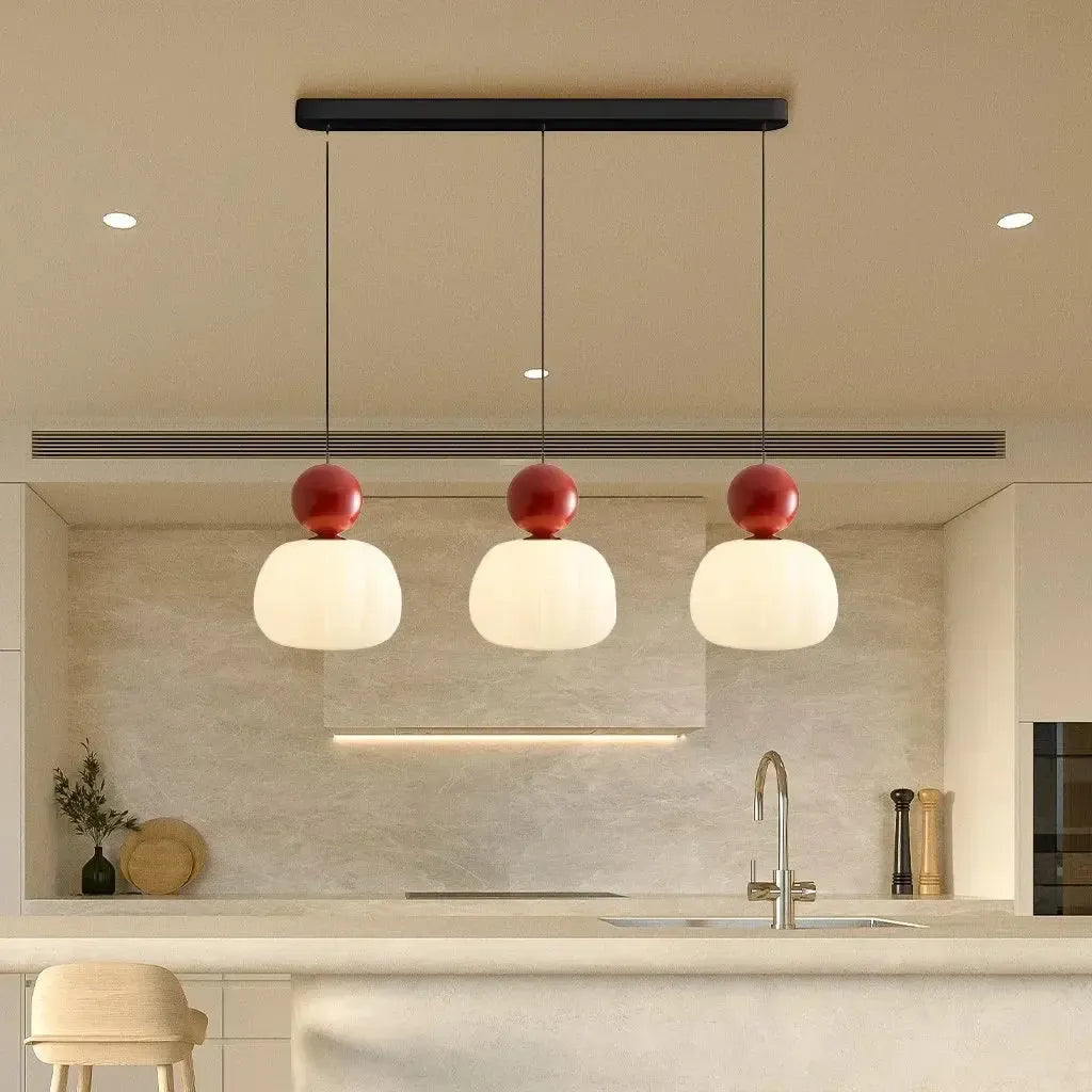 Bauhaus Hanglamp Crème - Hoogwaardig Metaal Sfeer