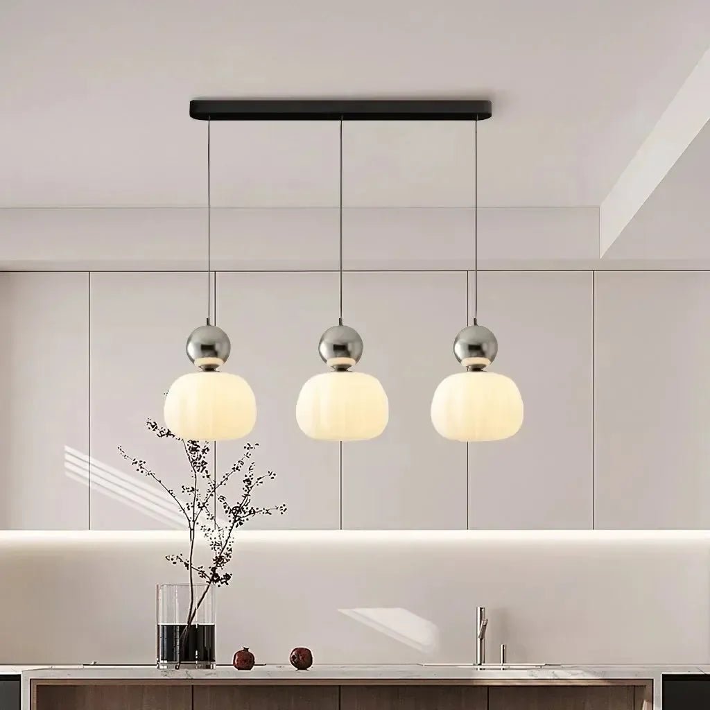 Bauhaus Hanglamp Crème - Hoogwaardig Metaal Sfeer
