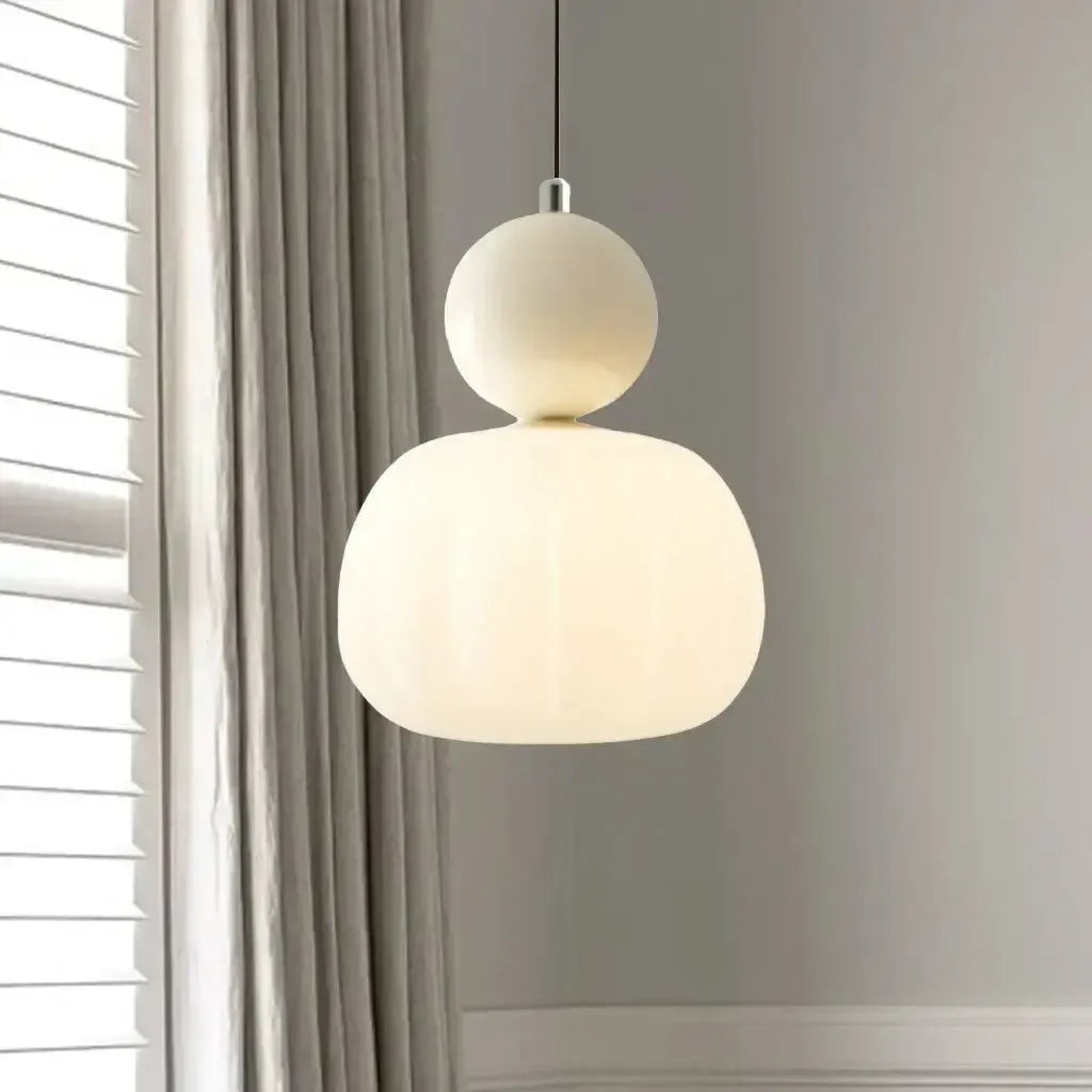 Bauhaus Hanglamp Crème - Hoogwaardig Metaal Sfeer