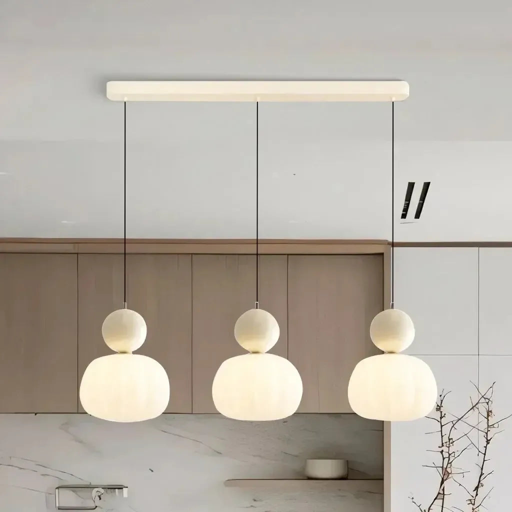 Bauhaus Hanglamp Crème - Hoogwaardig Metaal Sfeer