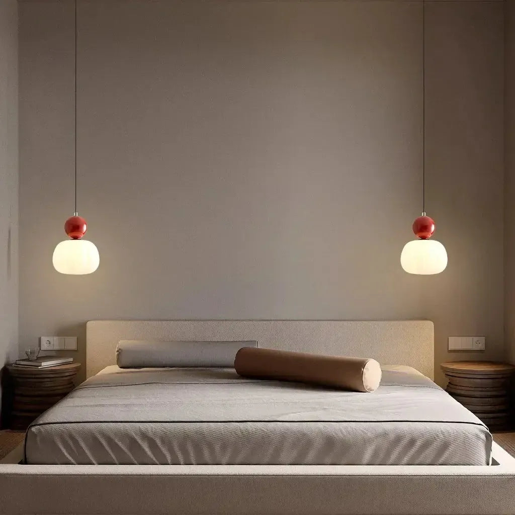 Bauhaus Hanglamp Crème - Hoogwaardig Metaal Sfeer