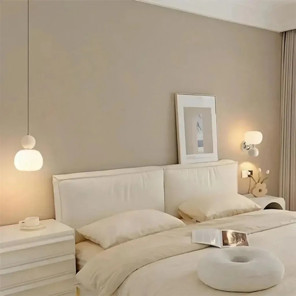 Bauhaus Hanglamp Crème - Hoogwaardig Metaal Sfeer