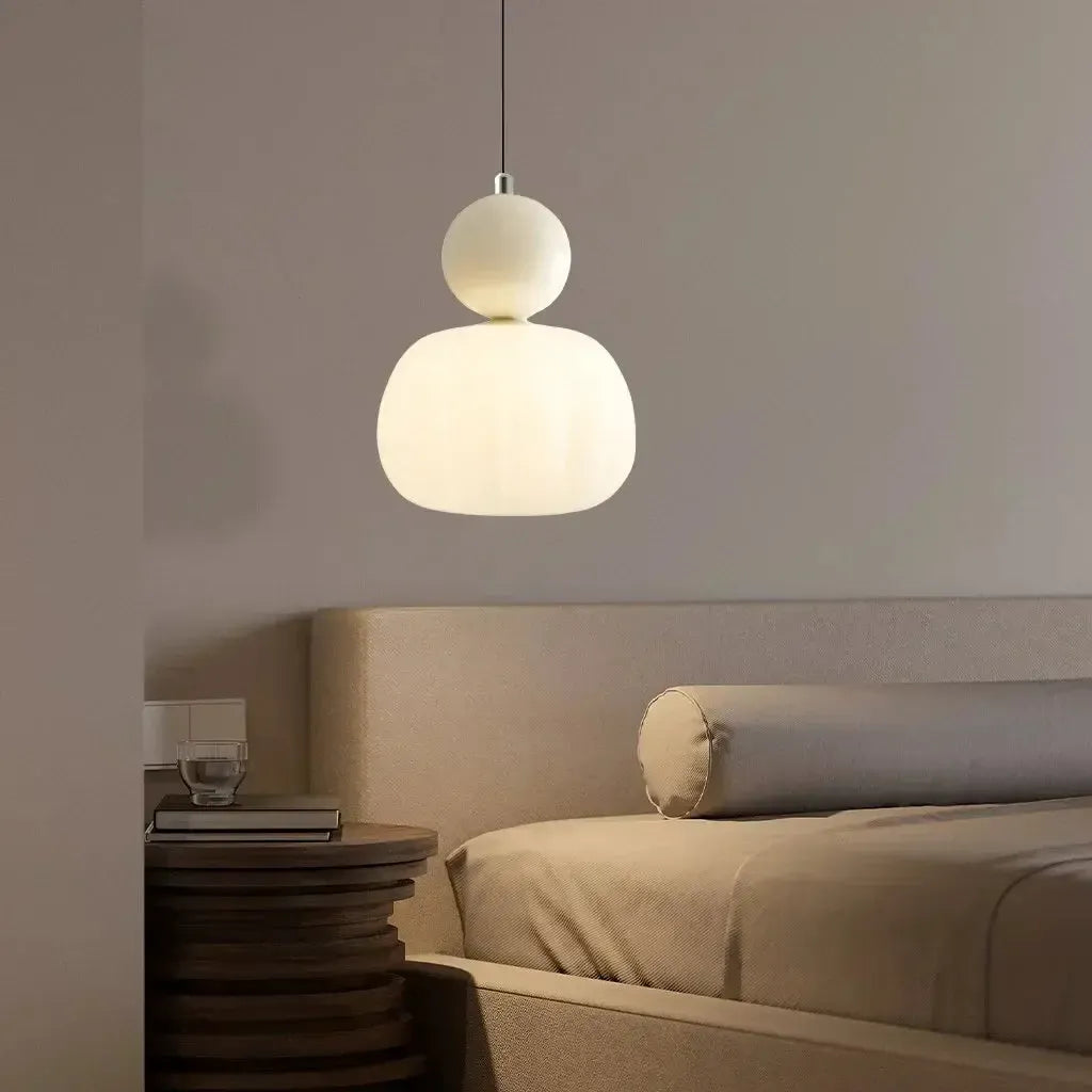 Bauhaus Hanglamp Crème - Hoogwaardig Metaal Sfeer