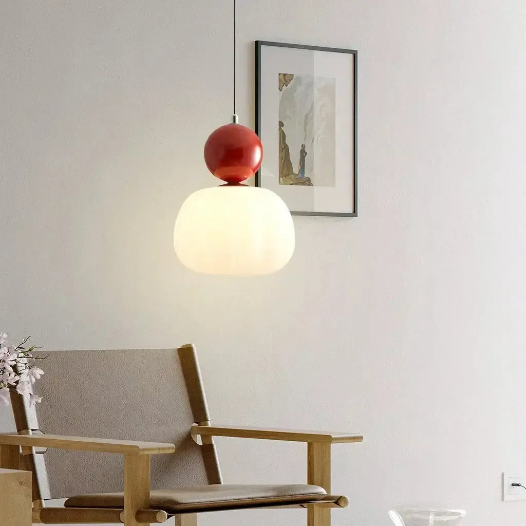 Bauhaus Hanglamp Crème - Hoogwaardig Metaal Sfeer